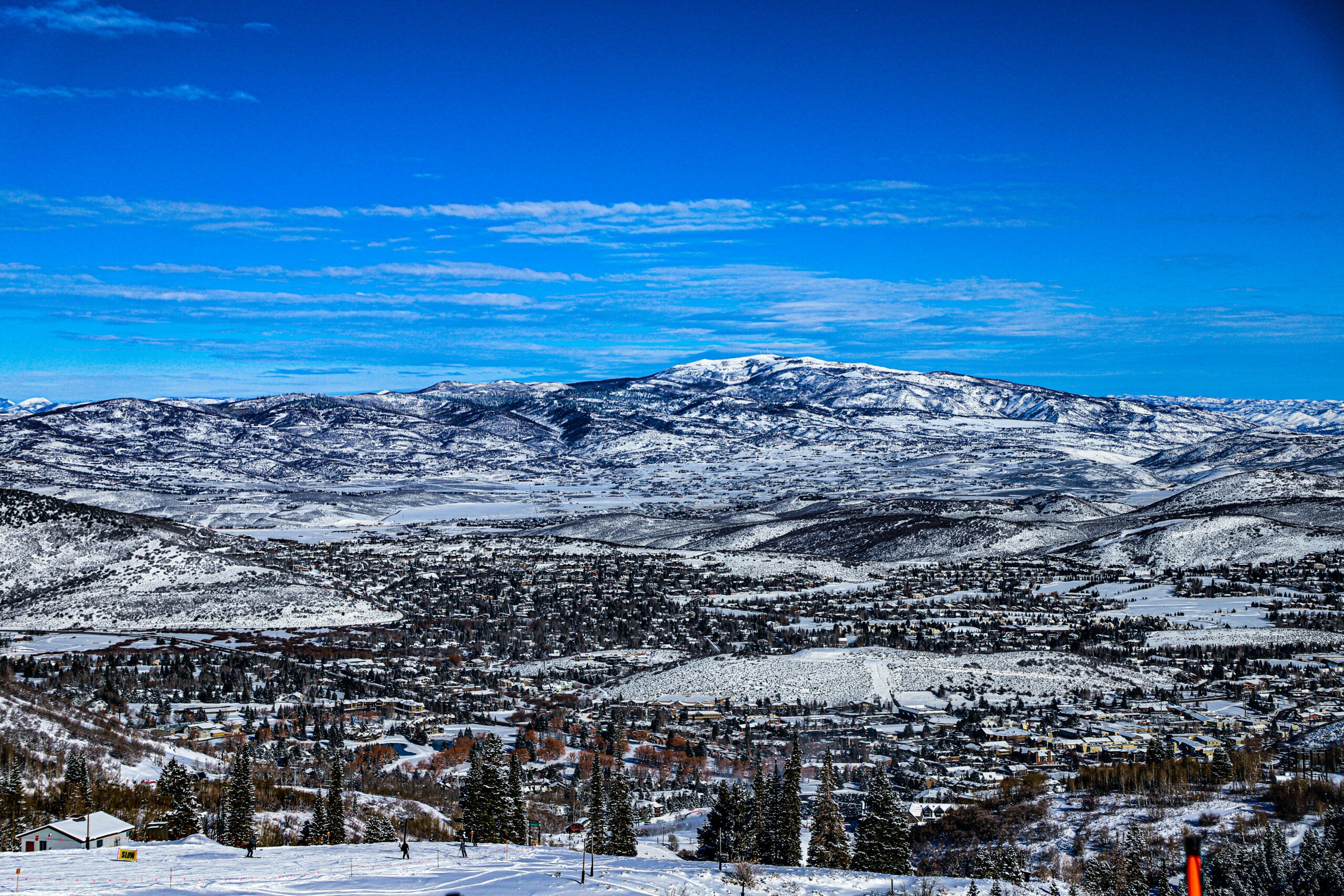 Deer Valley ski resort near Park City Utah